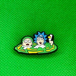 🌼 (5/$10 or 10/$15) NEW Rick and Morty Croc Charm Collection